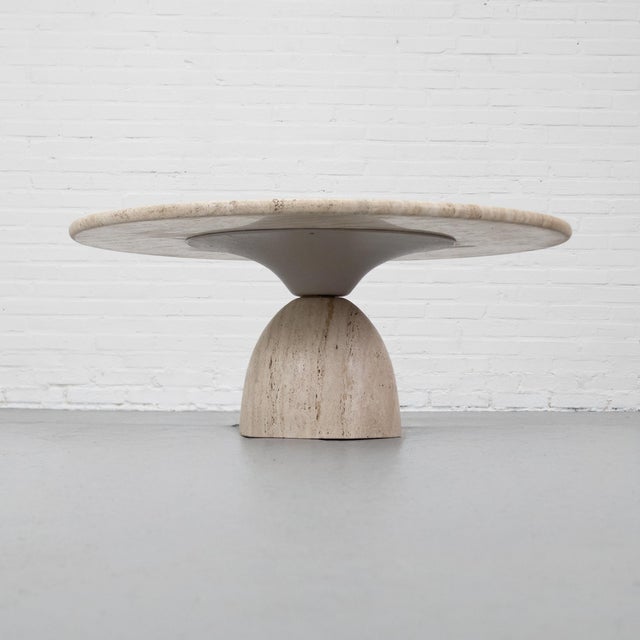 Exquisite ‘Finale 1790’ coffee table by German designer Peter Draenert, dating from the 1970s. The table combines a large...