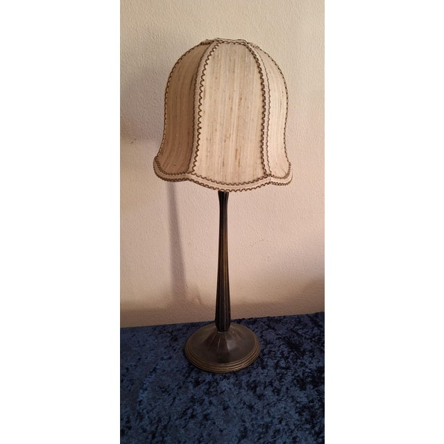 Antique German Table Lamp, 1920s, in Very Good conditions. Designed 1920 to 1949 European Plug (up to 250V).The wiring of...