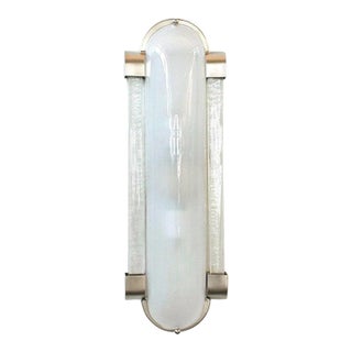 21st Century Italian Deco Corto Murano Glass Sconce by Fabio LTD For Sale