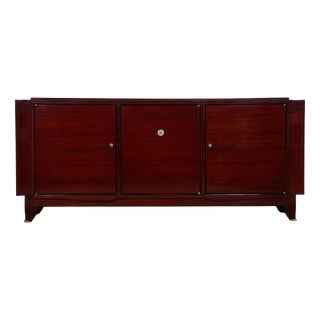 Art Deco Brown Wooden Sideboard, 20th Century For Sale