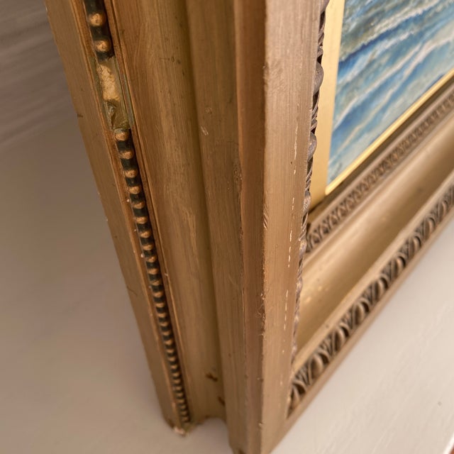 Mid 20th Century The Wynnstay Glascow Clipper Sailing Ship Painting in Gold Frame For Sale - Image 12 of 14