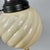 Art Deco Opaline Glass and Burnished Brass Pendants, Germany 1930s, Set of 2 For Sale - Image 10 of 17