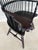 Mid 20th Century Vintage Philadelphia Style Auburn Crackle Finish Comb Back Arm Chair For Sale - Image 5 of 11