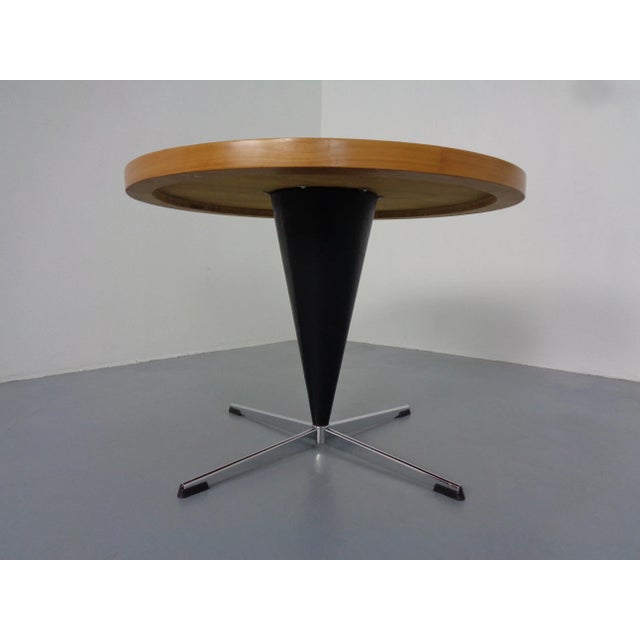 1950s Early Cone Table by Verner Panton for Plus-Linje, 1950s For Sale - Image 5 of 15