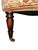 Early 20th Century Upholstered Tapestry Ottoman For Sale - Image 4 of 6