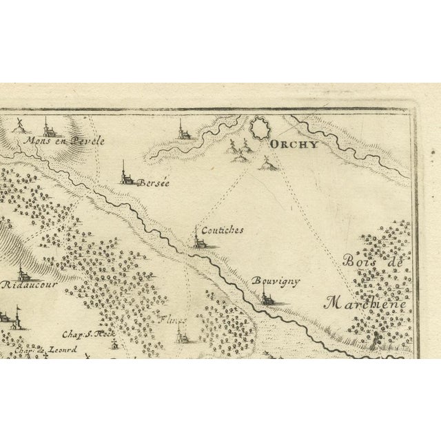 Map of the Siege of Douay, France, 1720s For Sale - Image 5 of 10
