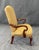 Late 20th Century Traditional Gold Upholstered Arm Chair For Sale - Image 4 of 13