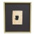 The Actress - Abstract Figure on Coffee Stained Paper For Sale