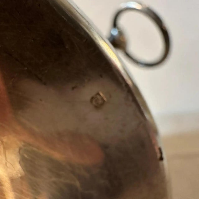 1950s 1950s Art Deco Silver Plated French Wine Cooler For Sale - Image 5 of 8