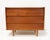 Brown Early Florence Knoll No. 126 Louvered 3-Drawer Cabinet or Chest, Late 1940s For Sale - Image 8 of 11