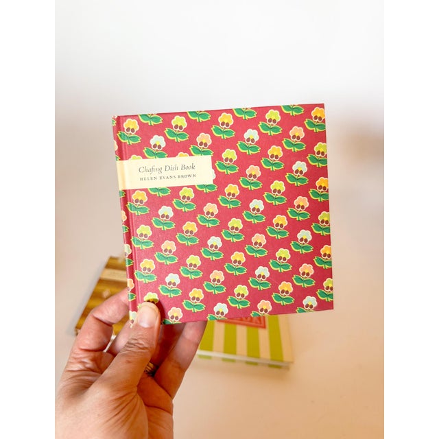 Incredible gift set of 1950s cookbooks by Helen Evans Brown, titled "Chafing Dish Book," "Patio Cook Book," and "A Book of...