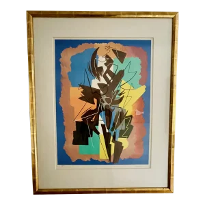 1961 "Danse Espagnole" Gino Severini Modern Expressionist Lithograph, Framed