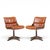 Mid-Century Modern Yrjö Kukkapuro for Haimi Mid Century Side Chairs - Pair For Sale - Image 3 of 11