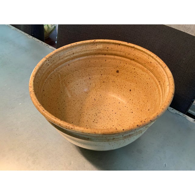Ceramic Chris Davis Vintage Functional Pottery Bowl For Sale - Image 7 of 10