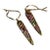 Pair of Gold Cloisonné & Crystal Ornaments For Sale