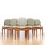 Green 1960s Set of Six Danish Modern Model 203 Dining Chairs Arne Vodder for France & Son For Sale - Image 8 of 15