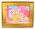 2020s Colorful Impressionist Lemonade in Pitcher Painting Including the Antiqued Gold Wood Frame For Sale - Image 5 of 5