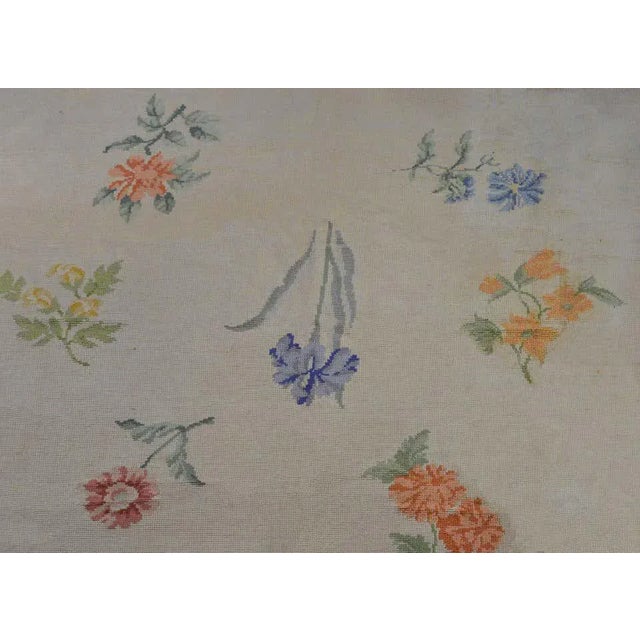 Textile Vintage Chinese Aubusson Rug For Sale - Image 7 of 11