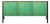 Loop Sideboard in Emerald and Gold by Coucou Manou For Sale