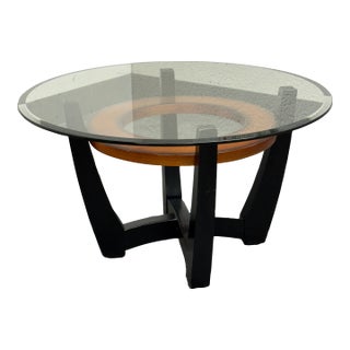 Bassett Mirror Company Elation Round Coffee Table For Sale