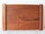 Brown Vintage Teakwood Tray B&m Thailand For Sale - Image 8 of 9