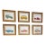 Leslee Mitchell Matchbox Car Framed Print Set of 6 For Sale