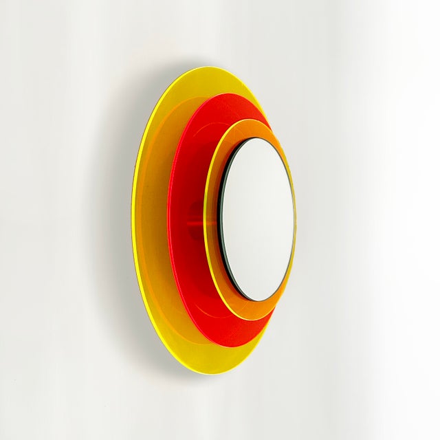 Contemporary Sunset 343b Wall Mirror by Andreas Berlin For Sale - Image 3 of 4