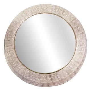 Round Mirror from Hillebrand, 1970s For Sale