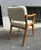 Set of Armchairs with Dark Wood Frame and White Bouclé Fabric, 2000s For Sale - Image 6 of 18