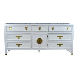 Dixie Shangri-La Glossy White Dresser For Sale