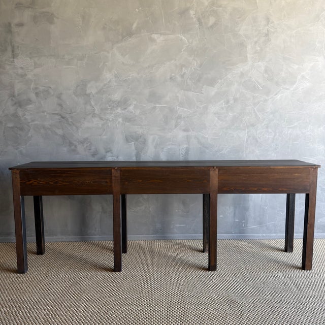 Cambria Console Table 94"w For Sale - Image 4 of 12