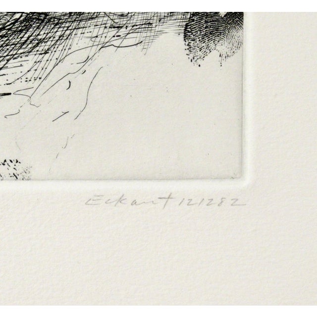 1980s Charles Eckart Nude Ii 1982 Reproduction Print For Sale - Image 5 of 5