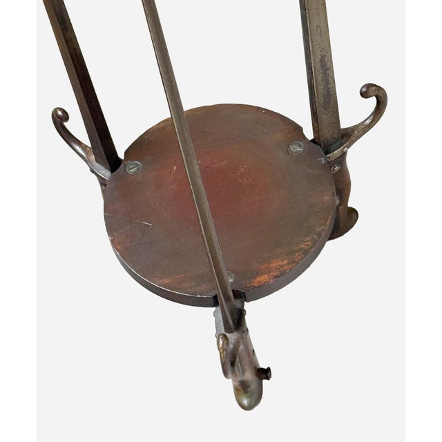 French Trench Art Bayonet Gueridon Table for Cocktails or Wine For Sale - Image 10 of 10