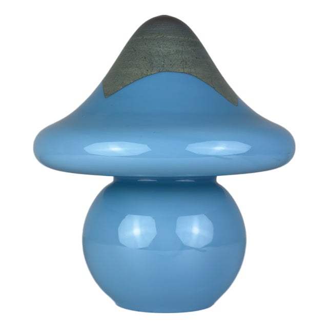 Murano Glass Mushroom Table Lamp, Italy, 1970s For Sale