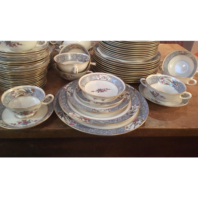 This vintage Ming Lenox service for 12 comes from an era where my great grandmother adorned her table with this classic...