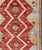 Antique Turkish Oushak Rug With Bold Red, Soft Blue, and Golden Accents For Sale - Image 4 of 8