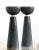 Vintage Massimo Vignelli for Casigliani Gray Marble Postmodern Candlesticks - a Pair For Sale - Image 11 of 11