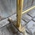 Brass Vintage MCM Brass Three-Bar Towel Rack With Hoof Feet For Sale - Image 8 of 10