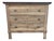 French 19th Century Empire Bleached Solid Walnut Commode For Sale