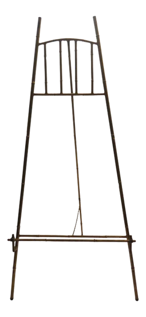 Gold Leaf Bamboo Style Easel