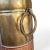 Metal Antique Brass & Copper Repoussé Umbrella Stand – Early 20th C. Hand‑Hammered Stick Holder For Sale - Image 7 of 14