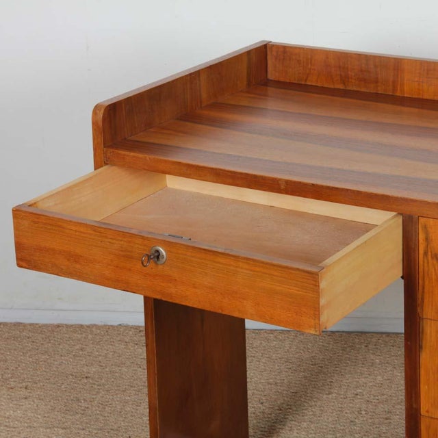 Small Modern French Desk, 1940s For Sale - Image 4 of 9