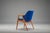 Armchair in Blue and Teak by Alf Svensson for Dux, 1960s For Sale - Image 10 of 17