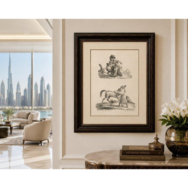 Aubry after Carle Vernet, Horsemen, 1825, Lithograph For Sale - Image 3 of 9