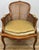 Vintage French Cane Upholstered Accent Carved Chair For Sale - Image 15 of 15