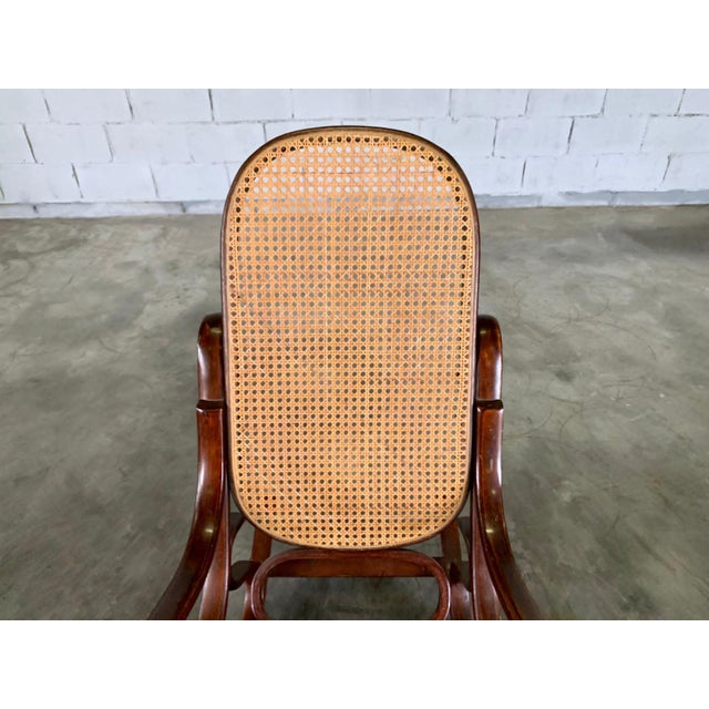 Vintage No.1 Rocking Chair From Thonet, 1900s | Chairish