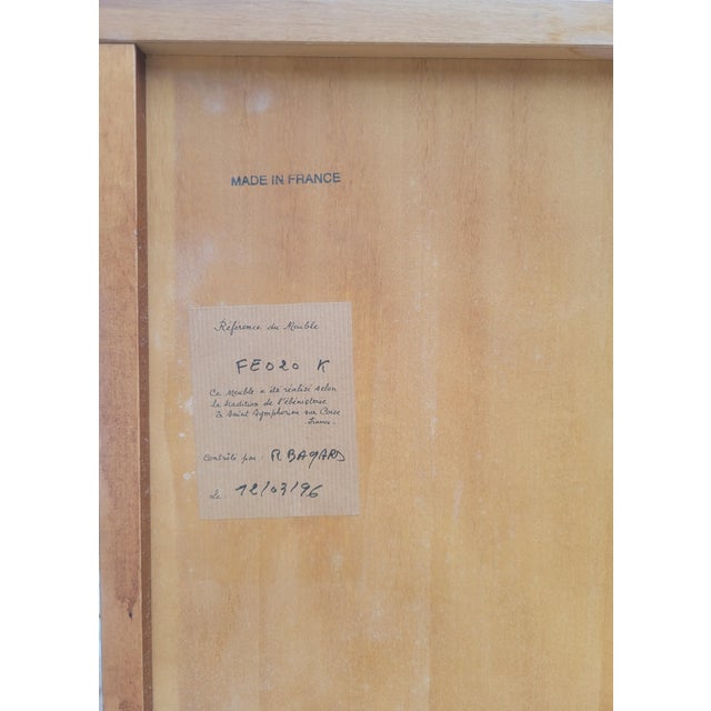Grange Cherry Wood French Louis Philippe Nightstand, 1990s For Sale - Image 9 of 9