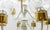 Gold Large Glass Ring Chandelier from Kaiser Leuchten, Germany, 1960s For Sale - Image 8 of 12
