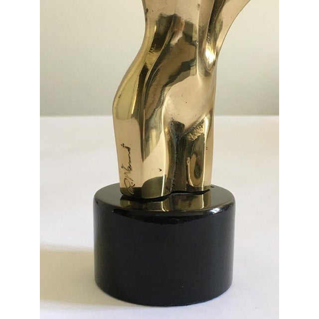 Late 20th Century Italian Bronze Multiple Bust, 1980 For Sale - Image 9 of 17