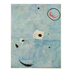 1940s After Joan Miró, "Personnages" First Edition Swiss Offset Lithograph